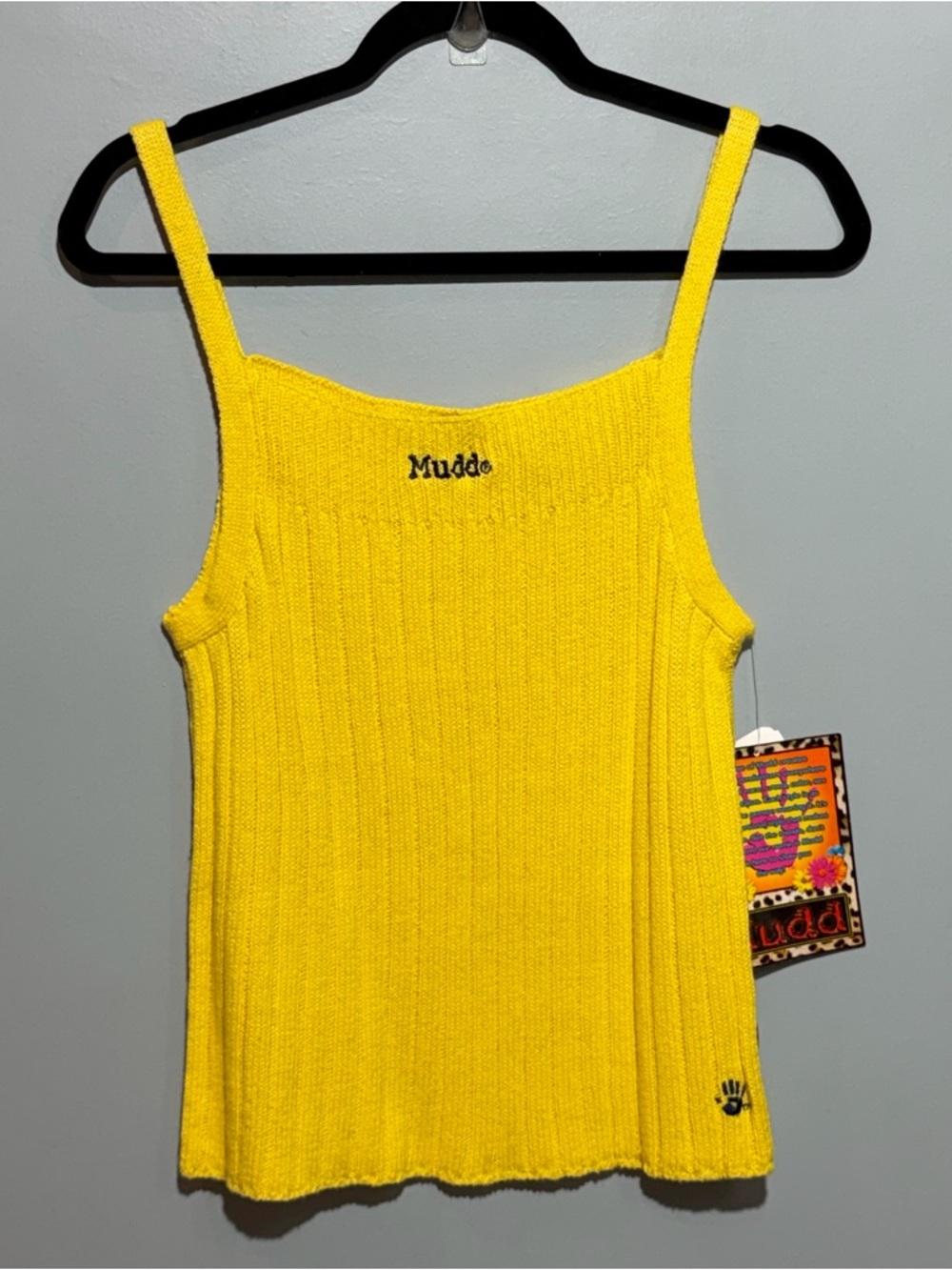 NWT DEADSTOCK Y2K Mudd (Kohl's) Sweater Knit Tank Top